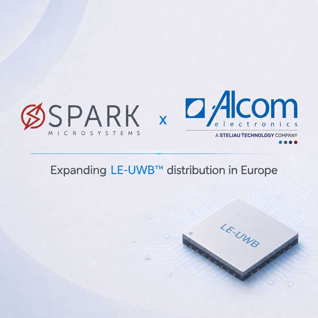SPARK Microsystems Expands European Distribution Network with Alcom Electronics